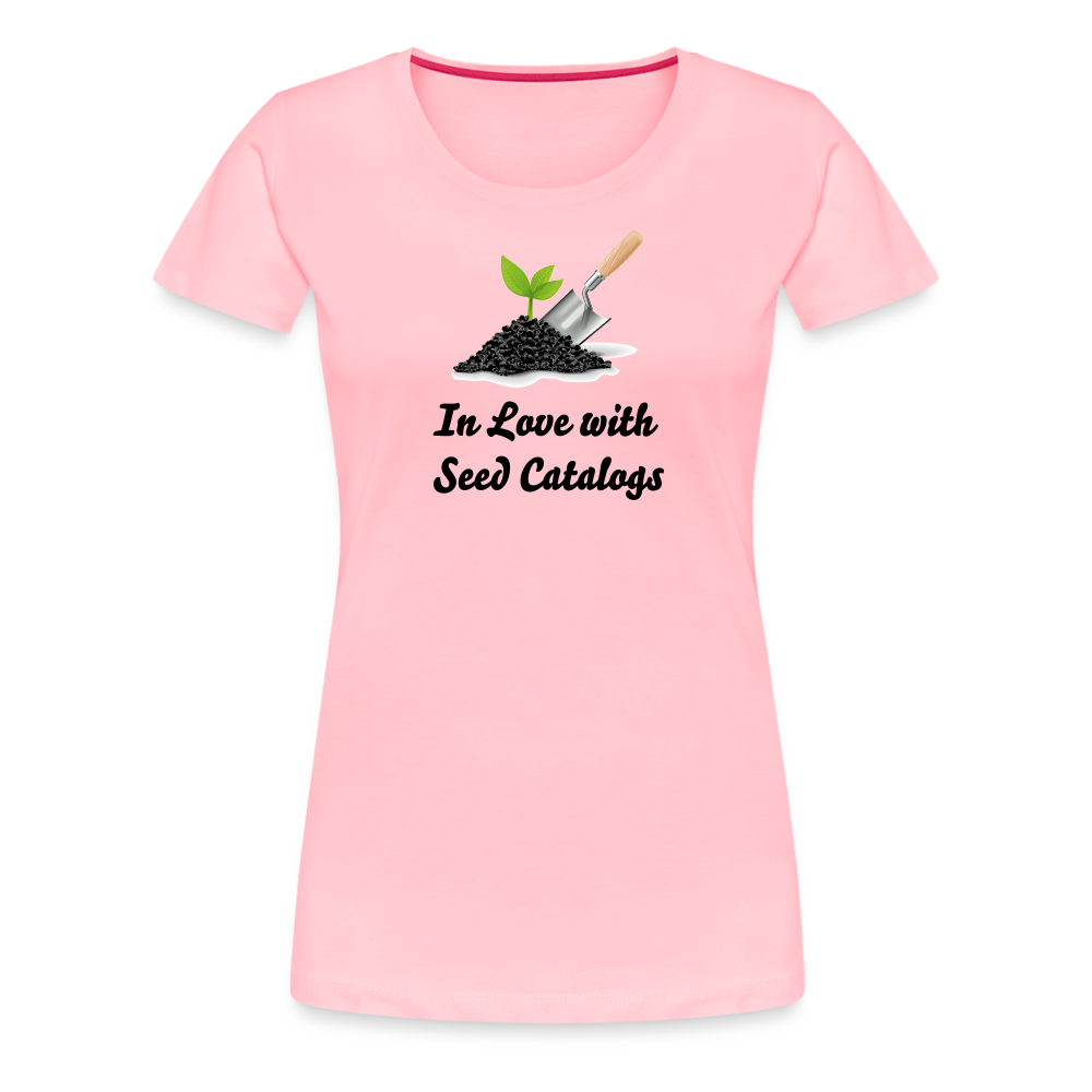 Women’s Seed Catalog Premium T-Shirt - pink