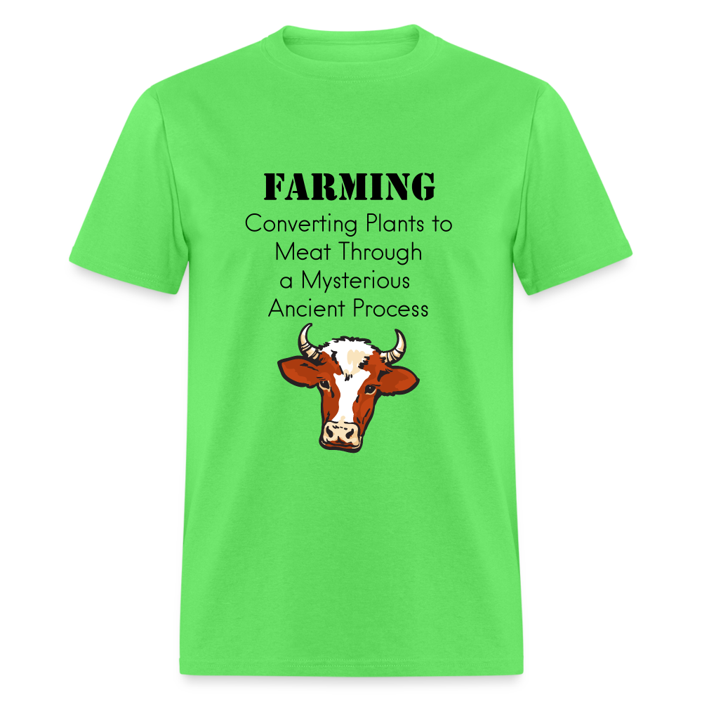 U- Farming Converting Meat Classic T-Shirt - kiwi