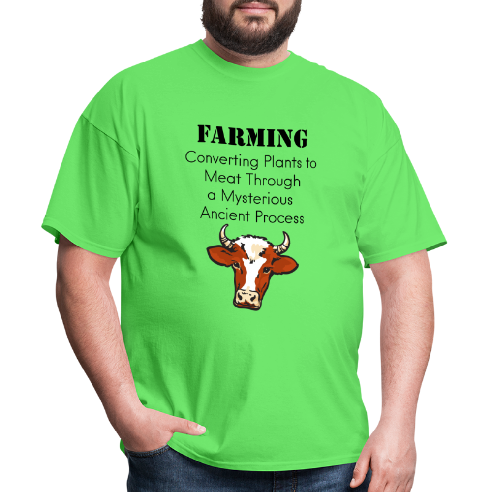 U- Farming Converting Meat Classic T-Shirt - kiwi