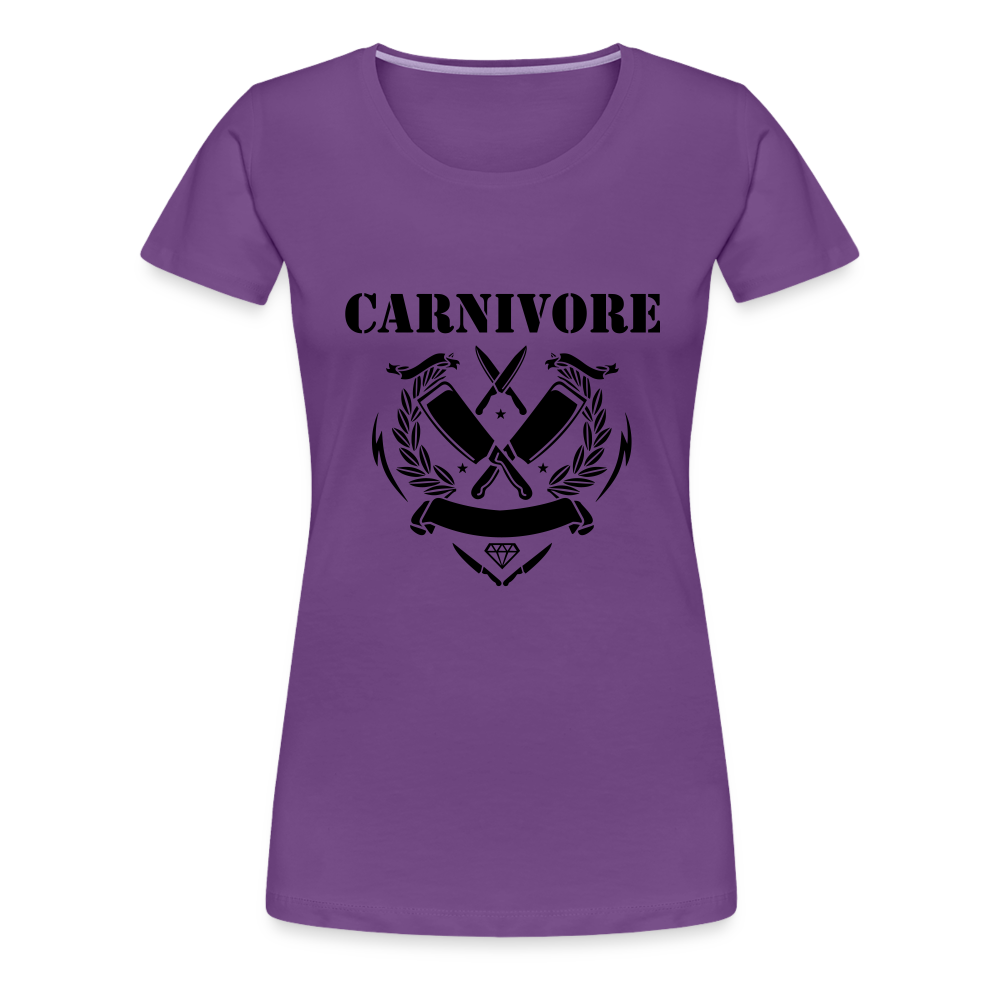 Women’s Carnivore Premium T-Shirt - purple