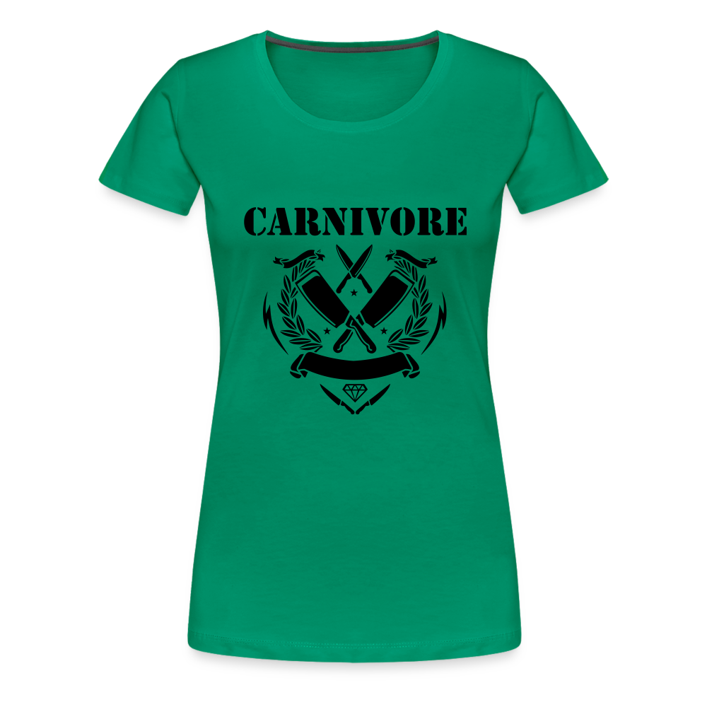 Women’s Carnivore Premium T-Shirt - kelly green