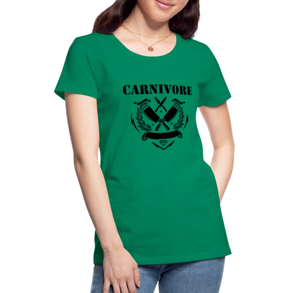 Women’s Carnivore Premium T-Shirt - kelly green