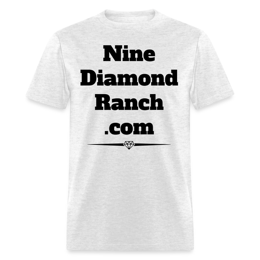 U- Nine Diamond Ranch com - light heather gray
