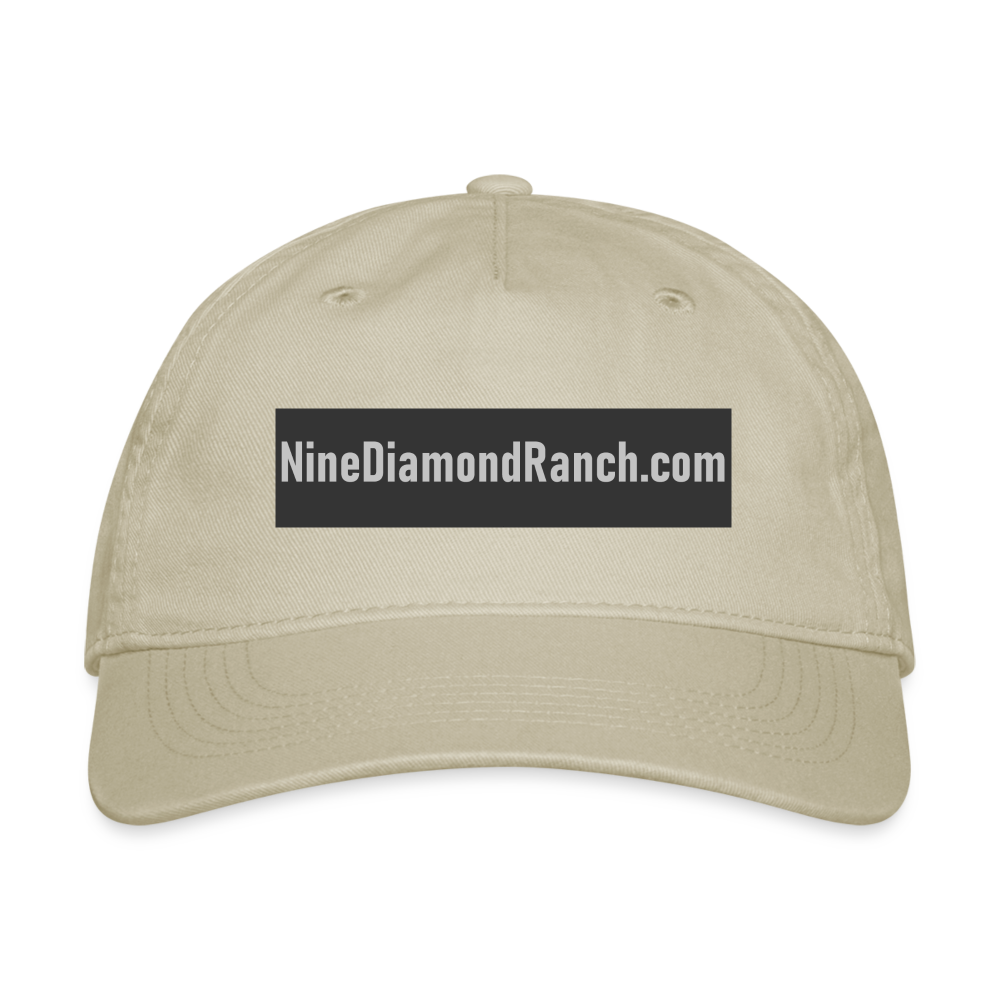 Hat, Nine Diamond Ranch com Organic Cotton - khaki