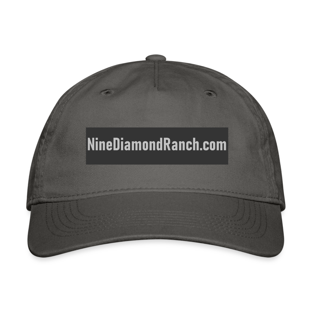 Hat, Nine Diamond Ranch com Organic Cotton - charcoal