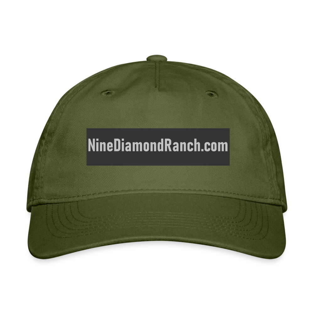 Hat, Nine Diamond Ranch com Organic Cotton - olive green