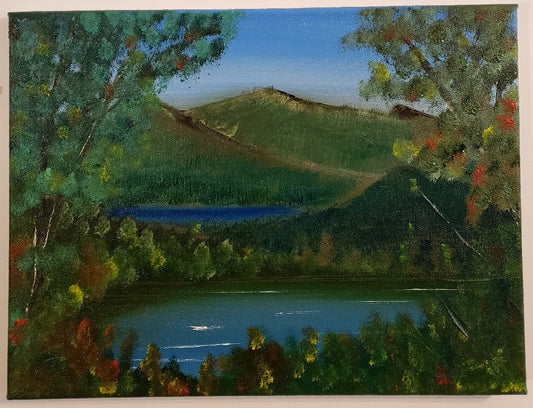 Painting, Oil, Twin Lakes 19006