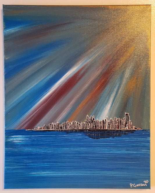 Painting, Acrylic, City by the Bay 20002
