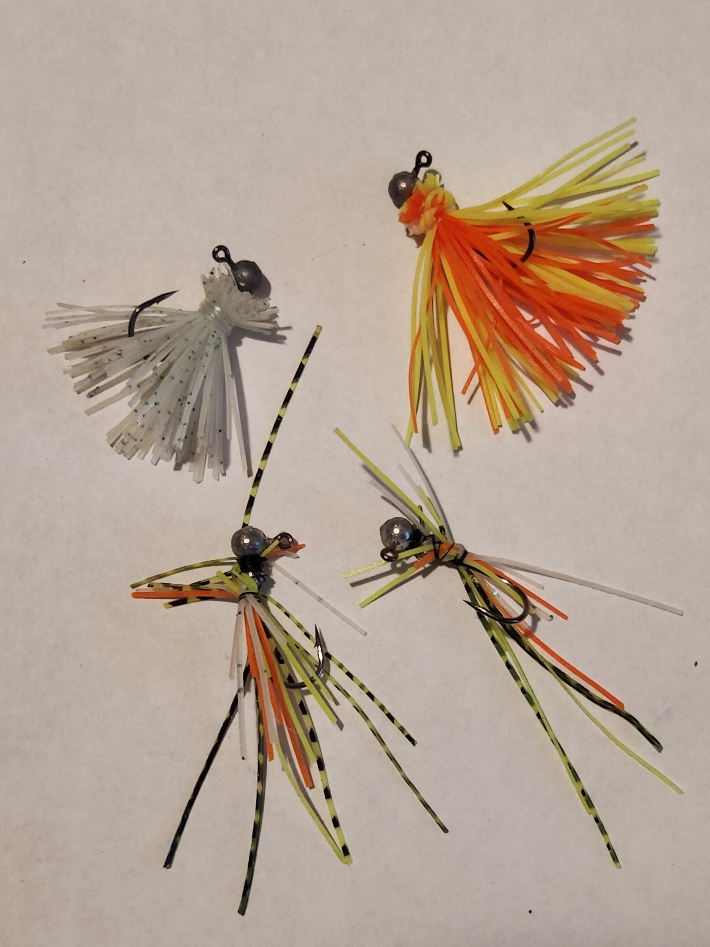 Fishing Jigs-A4 - Hand Tied Set of 4