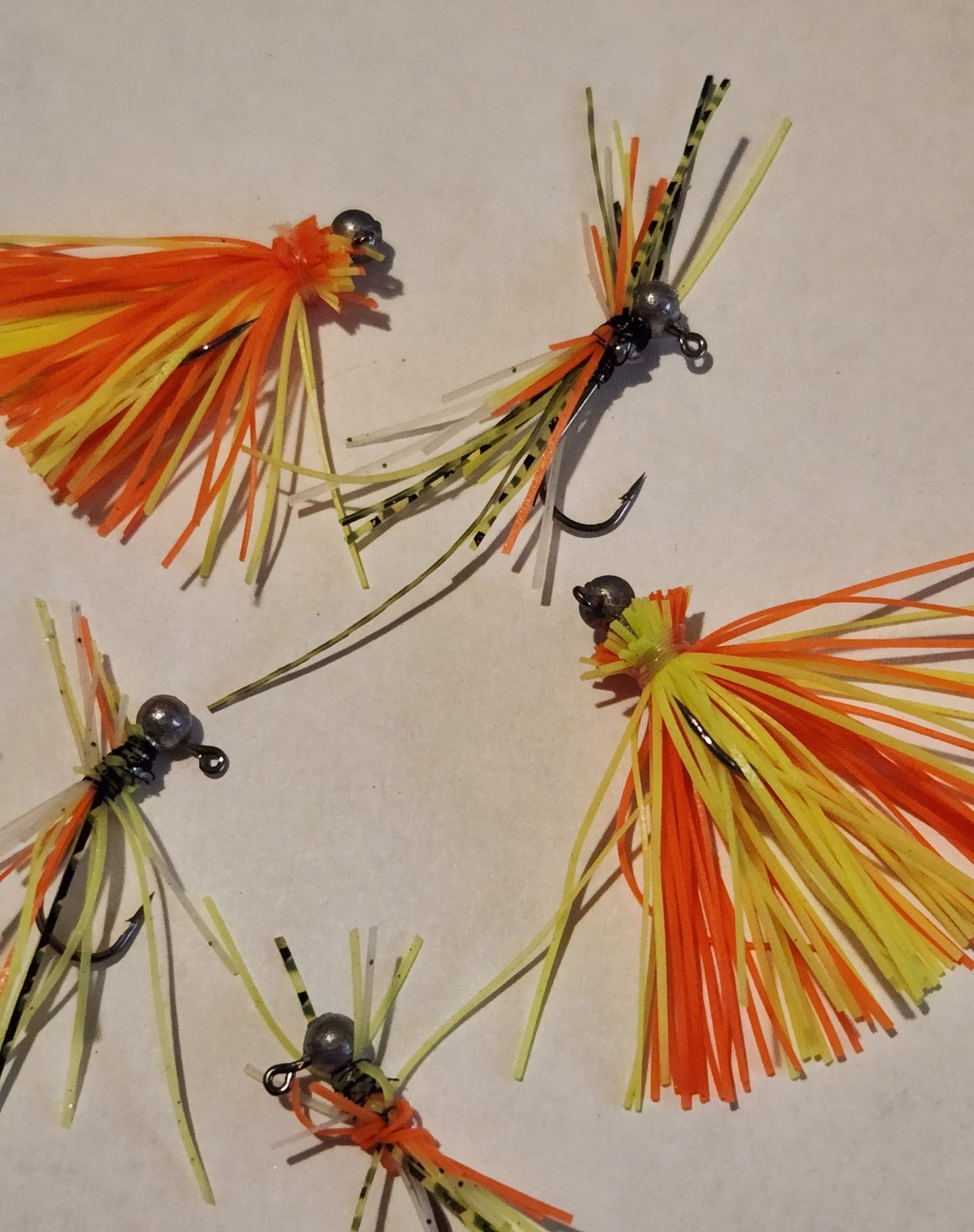 Fishing Jigs-B6 - Hand Tied set of 6