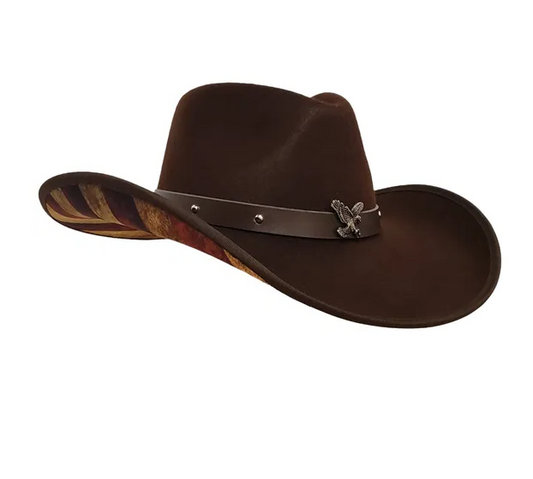 Western Hat Patriot - Brown