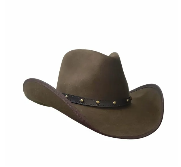 Western Hat Yellowstone Stampede Brown