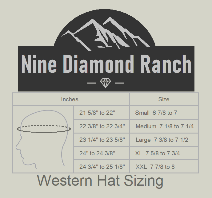Western Hat Yellowstone Stampede Black