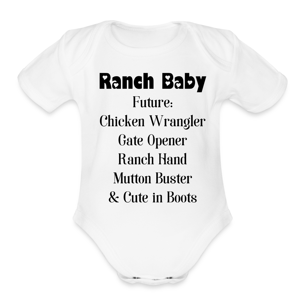 Organic Ranch Baby - white