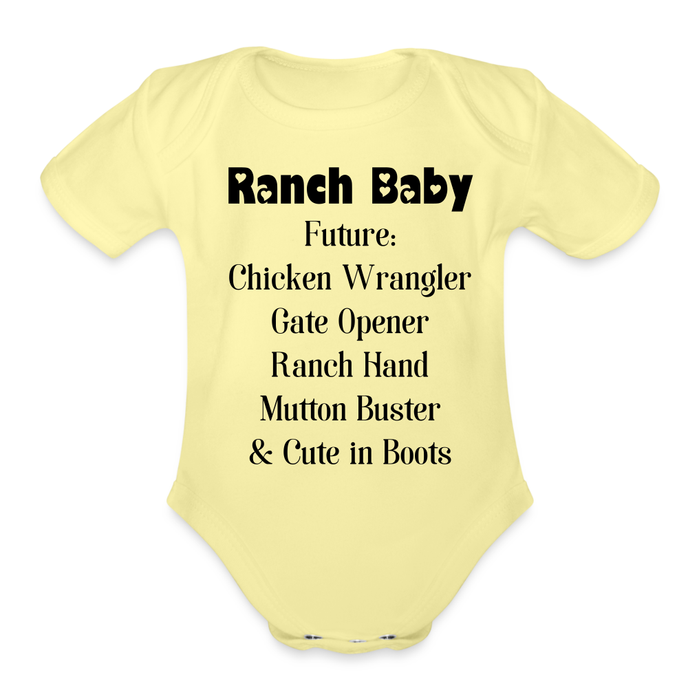 Organic Ranch Baby - washed yellow