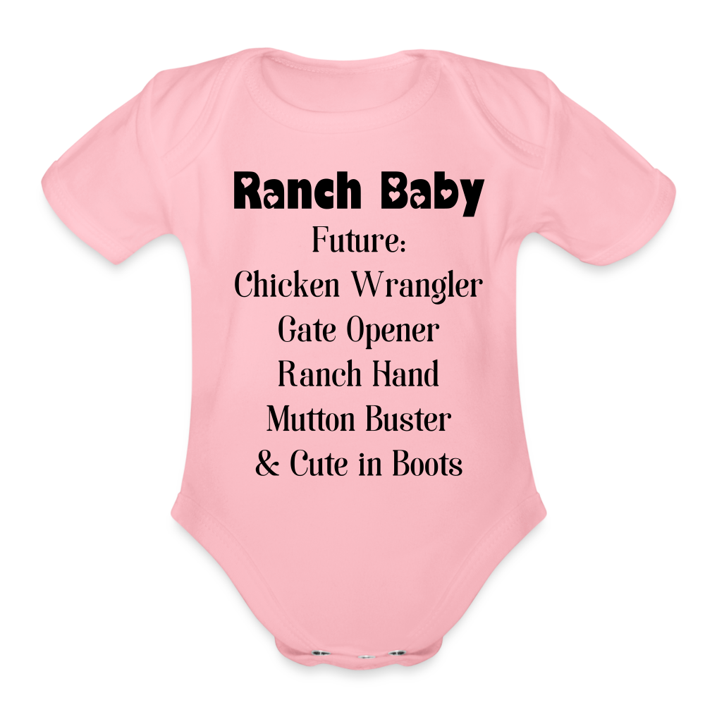 Organic Ranch Baby - light pink