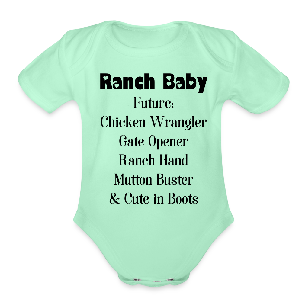 Organic Ranch Baby - light mint