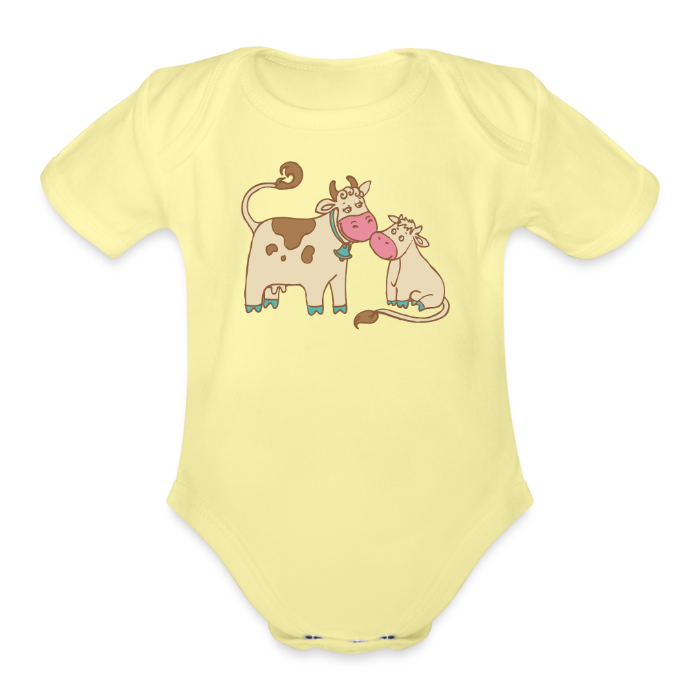 Organic Cows Baby - washed yellow