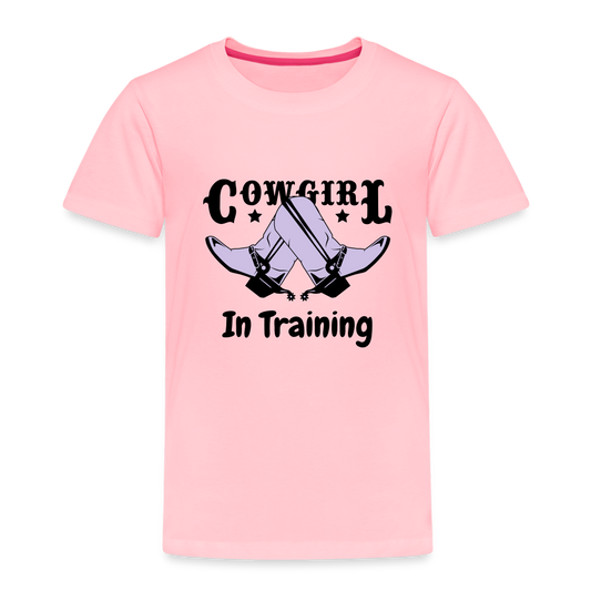 Toddler Cowgirl in Training - pink