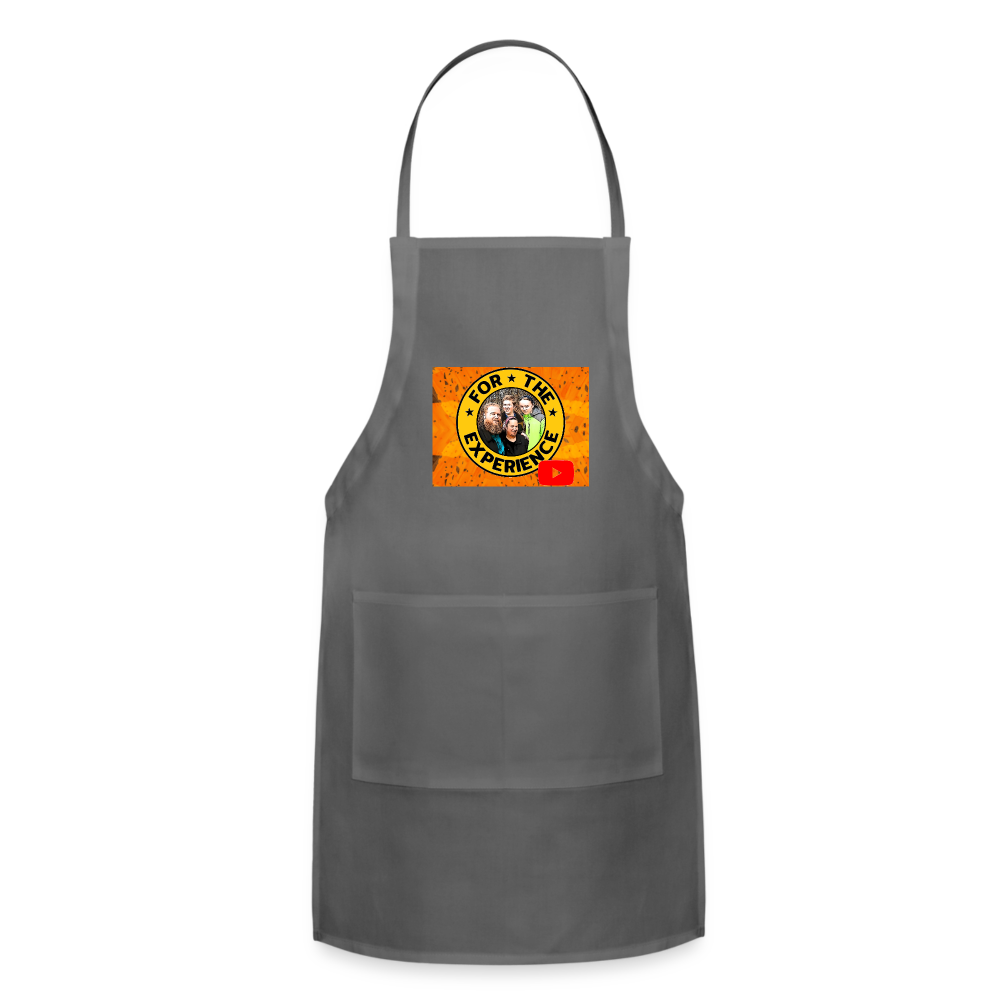 Apron Grill Master, For The Experience - charcoal