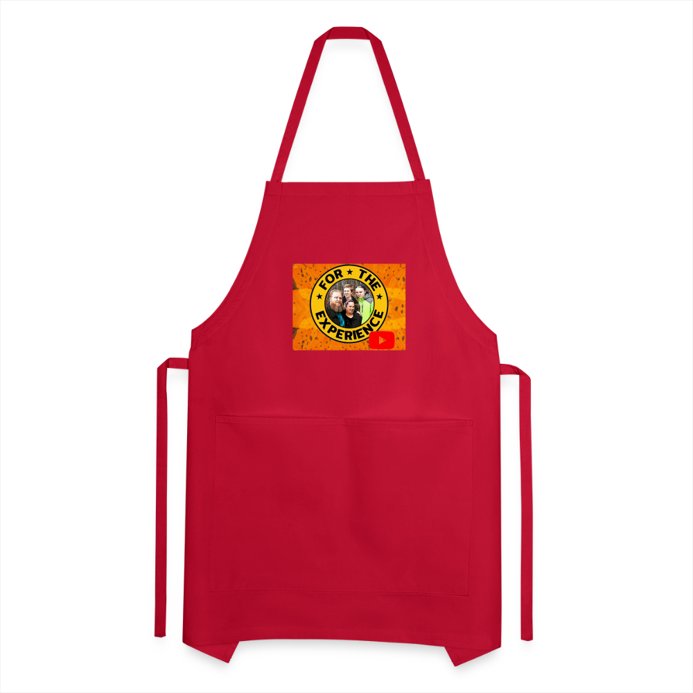 Apron Grill Master, For The Experience - red