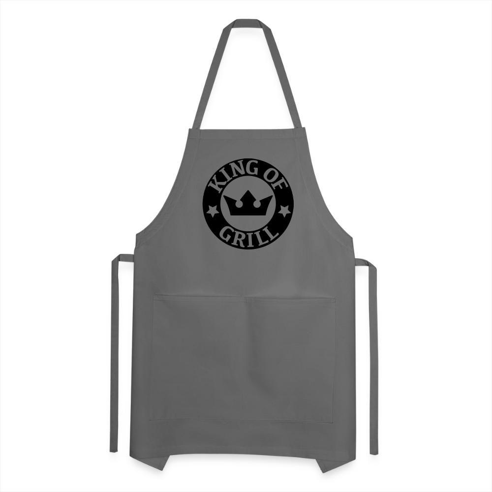 Apron, Grill Master, King of Grill - charcoal
