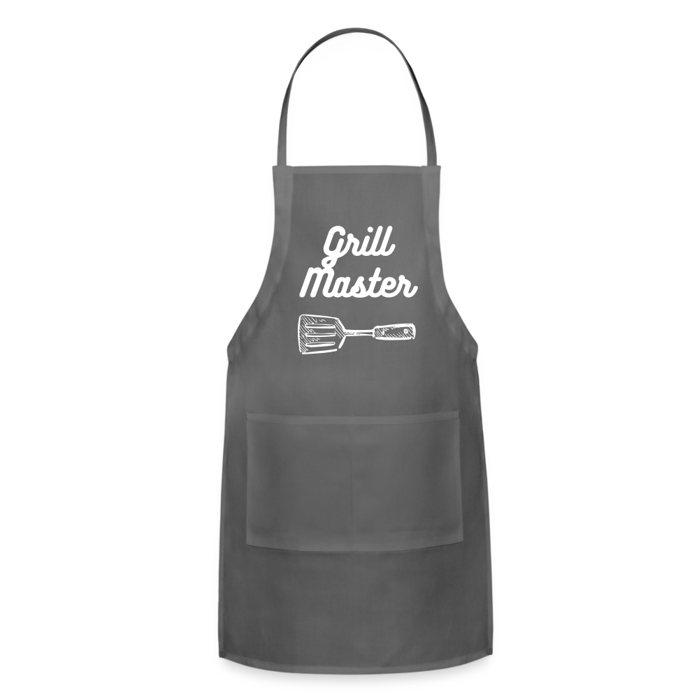 Apron, The Grill Master - charcoal