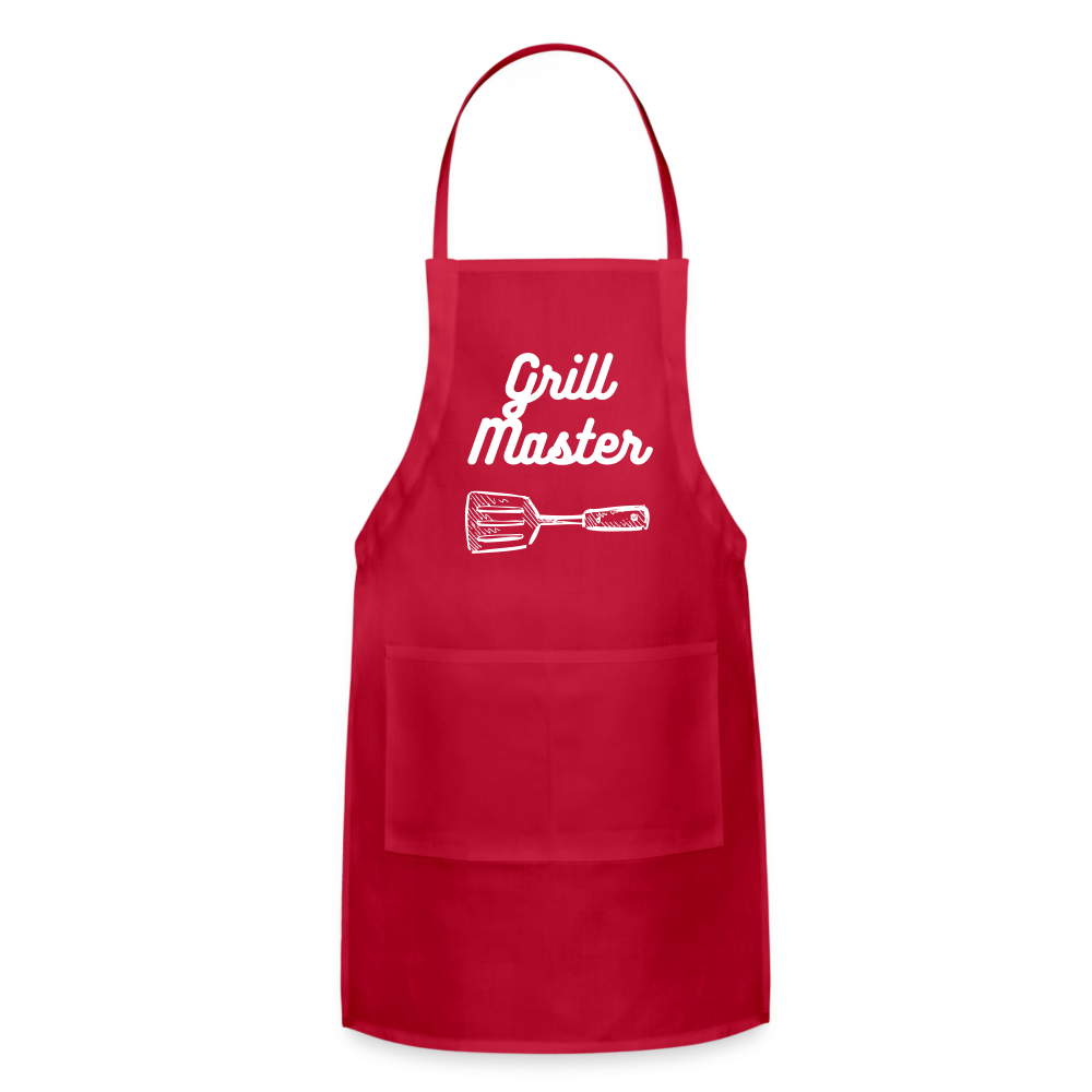 Apron, The Grill Master - red