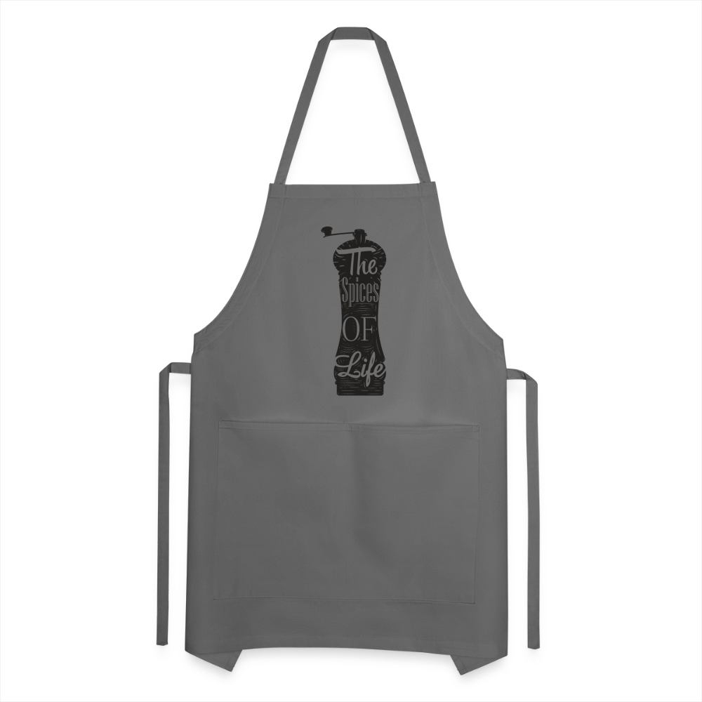 Apron, Grill Master, The Spices of Life - charcoal